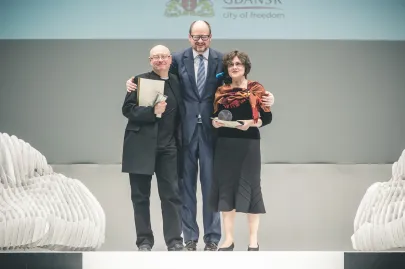 Dorota Górak-Łuba, Piotr Łuba, Paweł Adamowicz
