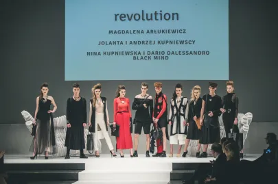 Kolekcja Revolution: moda: Magdalena Arłukiewicz, biżuteria: Jolanta i Andrzej Kupniewscy, torebki: Nina Kupniewska i Dario Alessandro