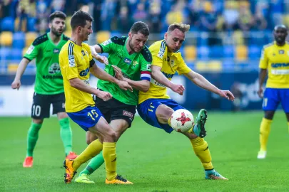 Miroslav Bożok, Grzegorz Bonin i Adam Marciniak 