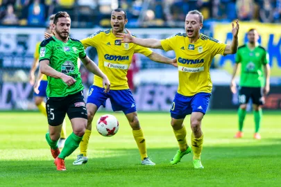 Łukasz Tymiński, Vinicius da Silva de Oliveira Marcus i Dominik Hofbauer 
