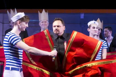 Piotr Biedroń i Piotr Łukawski