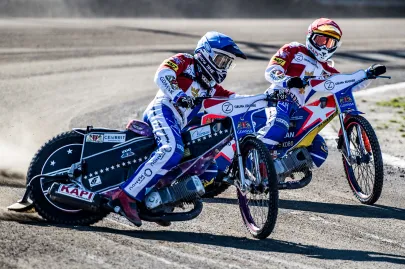 Oskar Fajfer i Kacper Gomólski