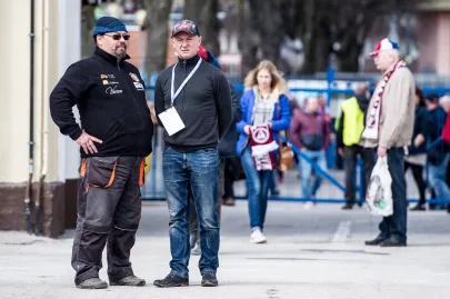 Piotr Świst z rozmowie z gdańskim toromistrzem