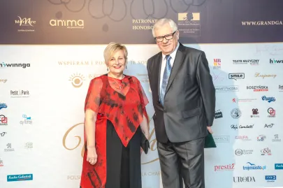 Krystyna Przybylska z mężem Bendyktem Wietrzykowskim