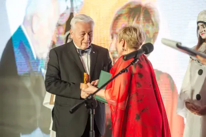 Prof. dr n. med. Tomasz Trojanowski i Krystyna Przybylska