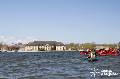 Wyprawa kajakami do Twierdzy Wisłoujście