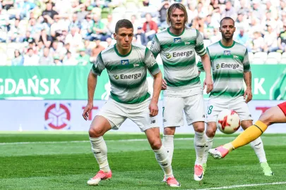 Rafał Janicki, Milos Krasić i Flavio Paixao 