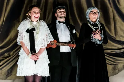 Iza Morawska, Tomasz Bolek i Anna Górna
