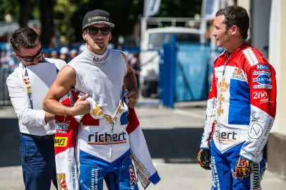 Mirosław Kowalik, Anders Thomsen i Renat Gafurov	 