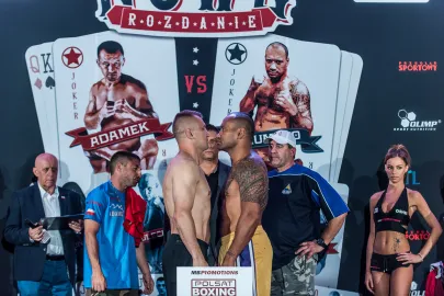 Tomasz Adamek i Solomon Haumono