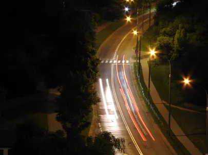 Obłuże w nocy