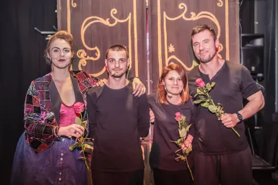 Karolina Michałek, Marcin Marzec i aktorzy