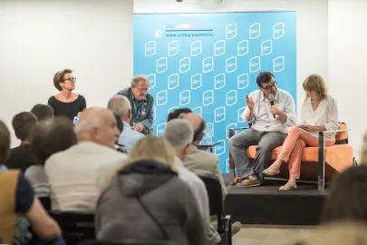 Javier Cercas, Adam Michnik i Ewa Zaleska
