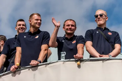 Robert Kamyszek, Bogdan Oliferchuk, Paweł Ćwikliński i Jakub Michalczuk