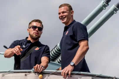 Paweł Ćwikliński i Bogdan Oliferchuk