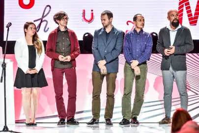 Nominowani w kategorii poezja: Anna Adamowicz, Cezary Domarus, Dawid Mateusz, Michał Sobol, Dariusz Suska
