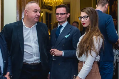 Piotr Grzechowiak – prezes zarządu Grupy ODiTK, Mikołaj Franas – członek zarządu Polskiego Związku tenisowego, mec. Dorota Rogowska