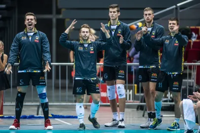 Wojciech Ferens, Fabian Majcherski, Szymon Jakubiszak, Patryk Niemiec i Jan Tomczak 