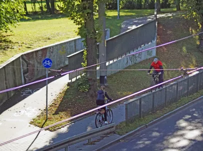 Po co budują pedalistom drogi dla rowerów? I tak pedałują po chodniku.