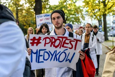 Uczestnicy przemarszu