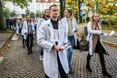 Uczestnicy przemarszu