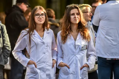 Uczestnicy przemarszu