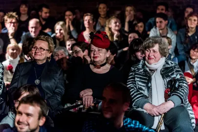 Krystyna Chwin i prof. Ewa Nawrocka