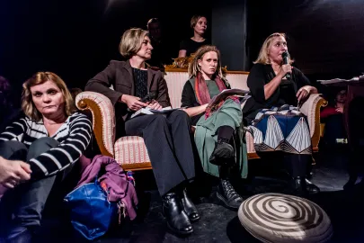 Małgorzata Jarmułowicz, Katarzyna Kręglewska i Joanna Puzyna-Chojka