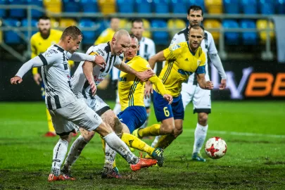 Dawid Szufryn, Adam Marciniak i Antoni Łukasiewicz