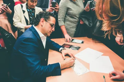 Juan Diego Florez z gośćmi
