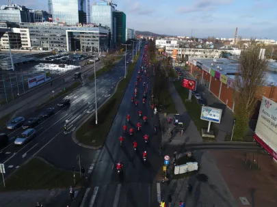 Mikołaje na motocyklach Gdańsk 2017