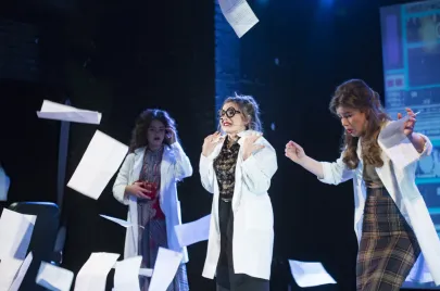 Ula Wiercińska, Karolina Narojczyk i Lila Folga