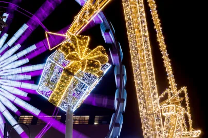 Iluminacje z Głównego Miasta