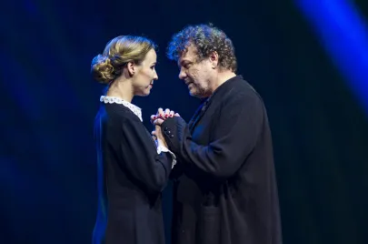 Maria Domżał i Sylwester Kostecki