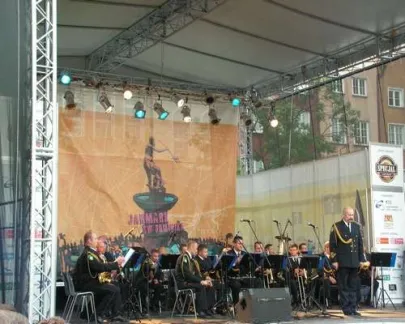 Scena na Targu Węglowym