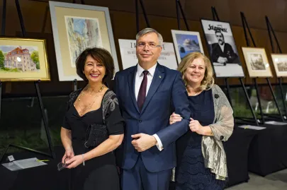 Magdalena Pramfelt- Konsul Honorowy Szwecji,Teresa i Marek Głuchowscy - Honorowy Konsul Generalny Wlk. Brytanii