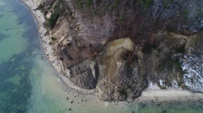 Klif Gdynia -  zdj. Aerialperspectivv (facebook aerialperspectivv)