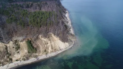 Klif Gdynia -  zdj. Aerialperspectivv (facebook aerialperspectivv)
