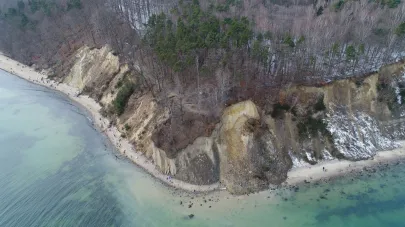 Klif Gdynia -  zdj. Aerialperspectivv (facebook aerialperspectivv)
