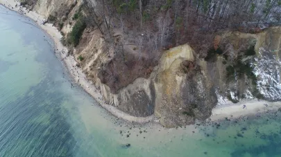 Klif Gdynia -  zdj. Aerialperspectivv (facebook aerialperspectivv)