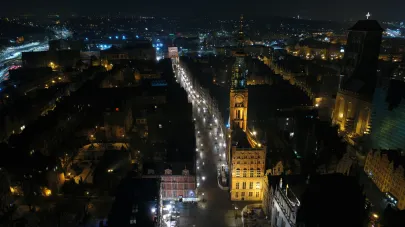 ul. Długa w kierunku Złotej Bramy