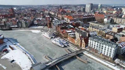 Kładka i Gdańsk Główny
