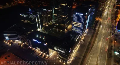 Olivia Business Centre. Foto - Aerialperspectivv
