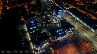 Olivia Business Centre. Foto - Aerialperspectivv