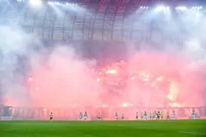Oprawa kibiców Lechii