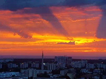 Wschody słońca widziane z OBC