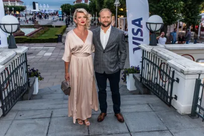 Borys Szyc i Justyna Jeger-Nagłowska