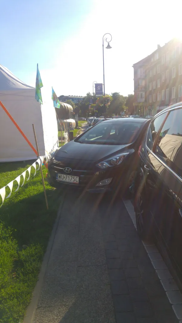 Za malo miejsca dla samochodu :(
