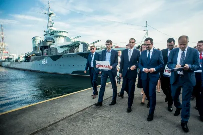 Mateusz Morawiecki i Marcin Horała
