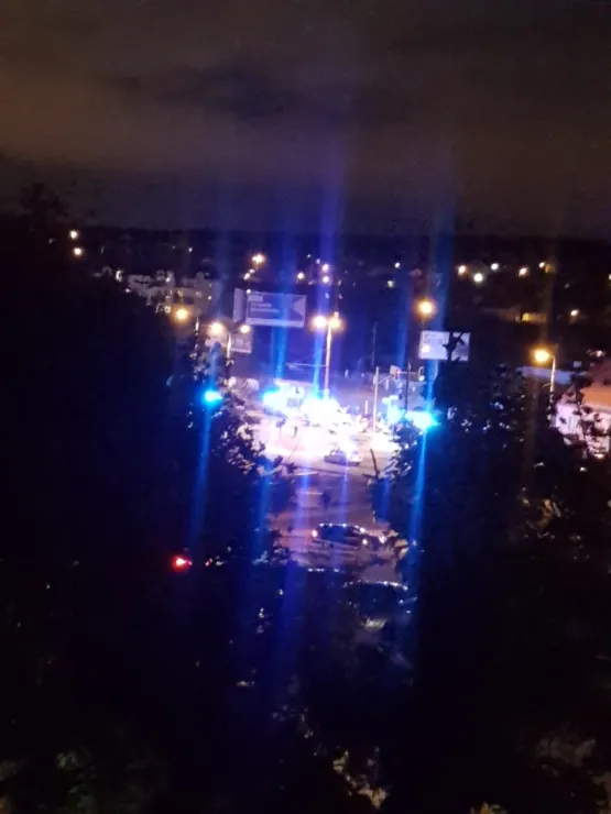 Policja kieruje ruchem po wypadku na Chwaszczyńskiej
